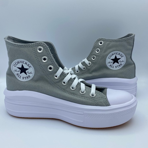 Converse Chuck Taylor All Star Move Platform High Seasonal - Picture 1 of 8